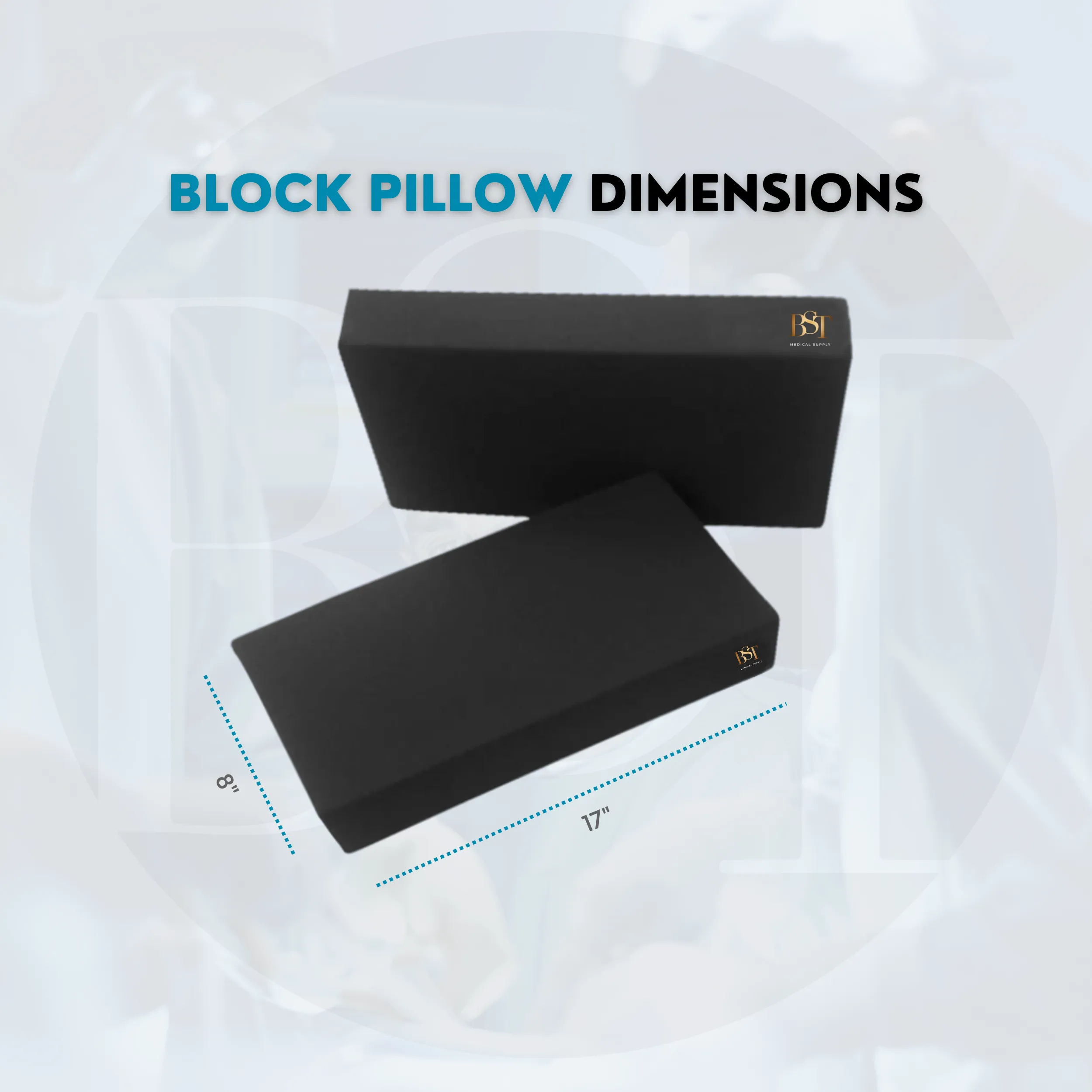 10 Pack | BBL Brazilian Buttlift Block Pillow