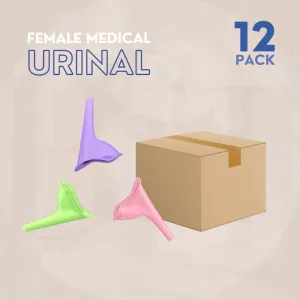 12 Pack | Female Medical Urinal