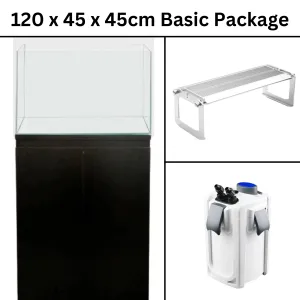 120 x 45 x 45cm Tank Basic Package