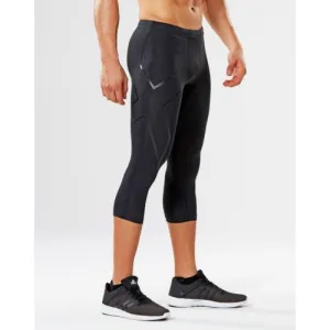 2XU Men's 3/4 Compression Tight MA3850B (BLK/NRO)