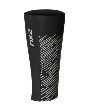 2XU Reflect Compression Calf Guards -UA4668B (BLK/SLF)