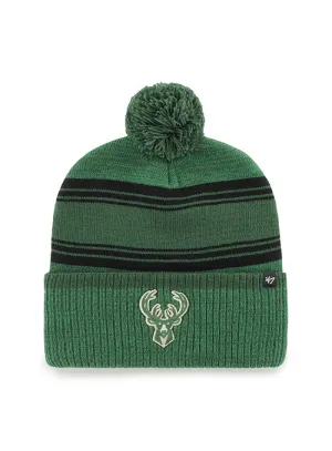 '47 Brand Cuff Pom Fadeout Milwaukee Bucks Knit Hat