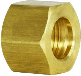 5/8” Lead Free Brass Compression Nut