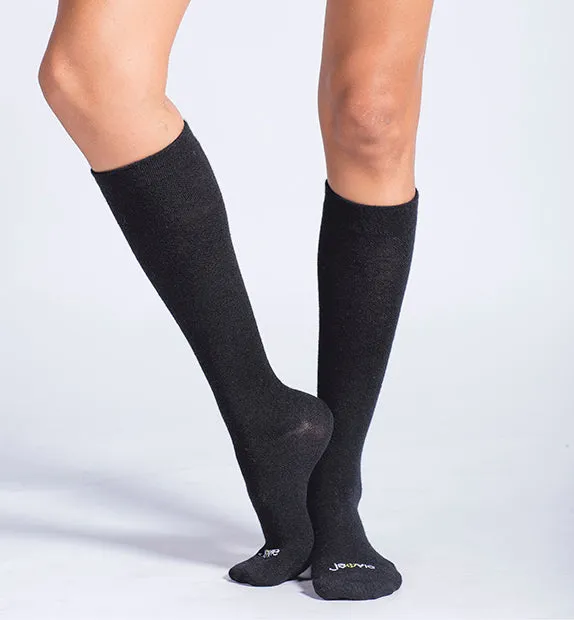 80% Rich Merino Wool Everyday Compression Socks (15-20mmHg) - Solids - 2 Pack