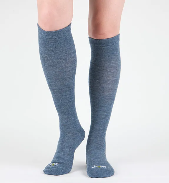 80% Rich Merino Wool Everyday Compression Socks (15-20mmHg) - Solids - 2 Pack