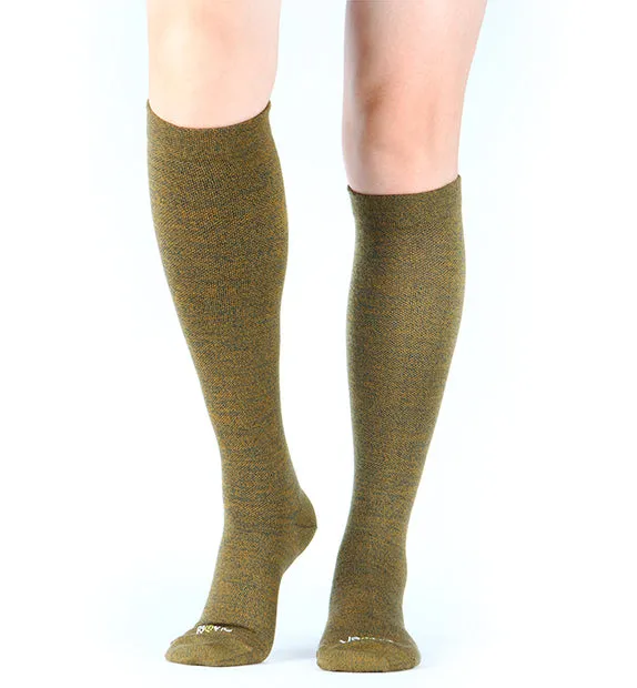 80% Rich Merino Wool Everyday Compression Socks (15-20mmHg) - Solids