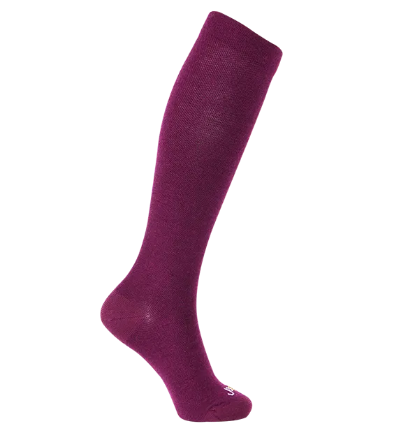 80% Rich Merino Wool Everyday Compression Socks (15-20mmHg) - Solids