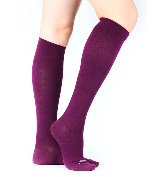 80% Rich Merino Wool Everyday Compression Socks (15-20mmHg) - Solids