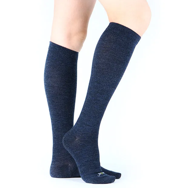 80% Rich Merino Wool Everyday Compression Socks (15-20mmHg) - Solids