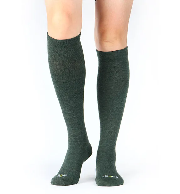 80% Rich Merino Wool Everyday Compression Socks (15-20mmHg) - Solids