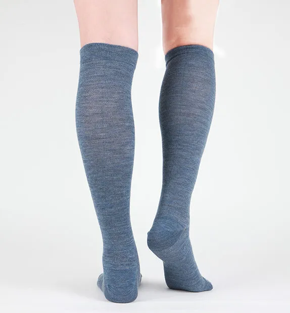 80% Rich Merino Wool Everyday Compression Socks (15-20mmHg) - Solids