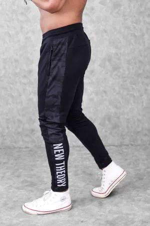 Active Camo Jogger- Black