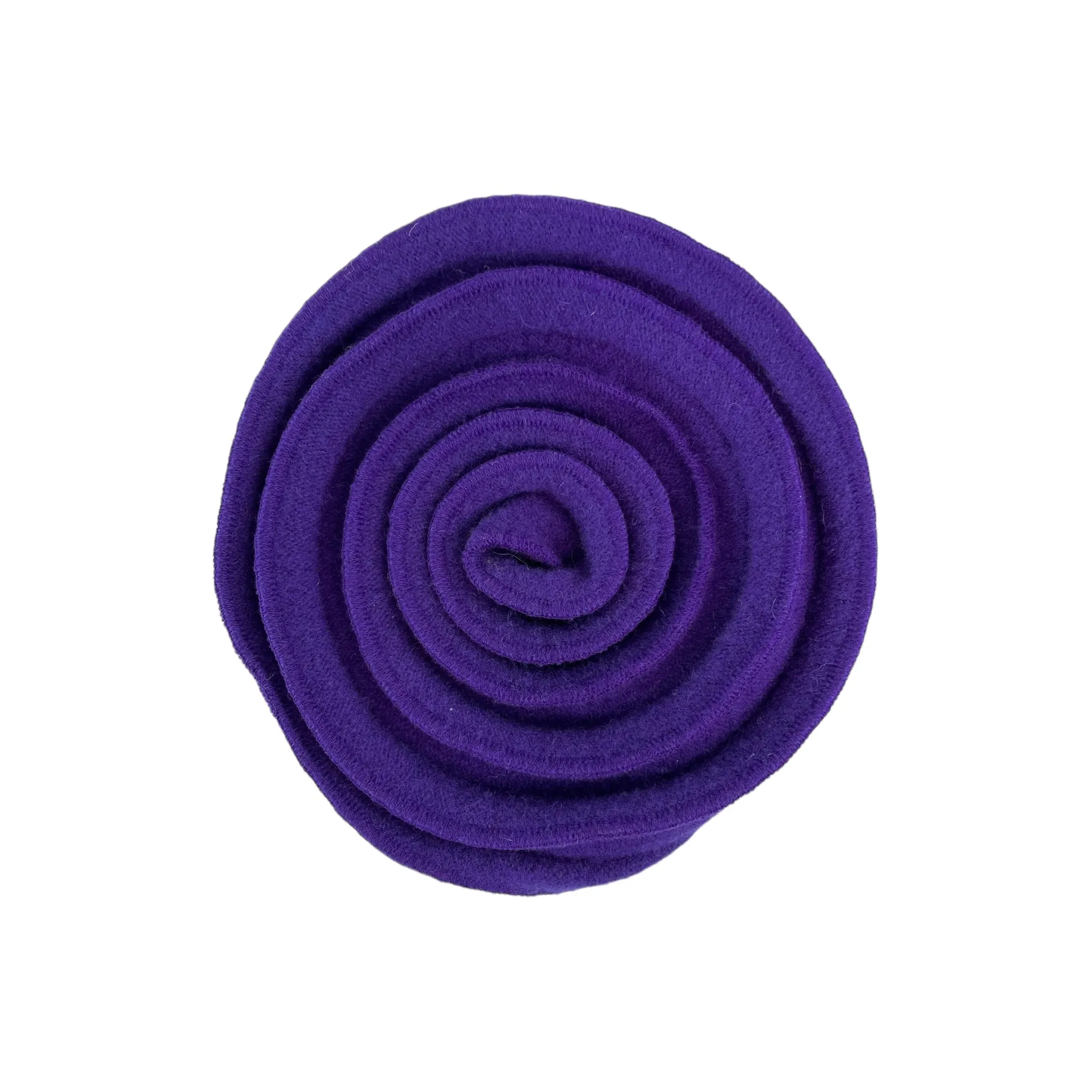 ALTONA SPIRAL KNIT WOOL BERET