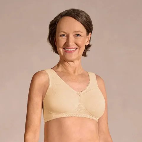 Amoena Leslie Mastectomy Bra Sand