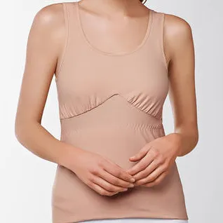 Amoena Michelle Post Surgery Camisole with Drain Management Nude