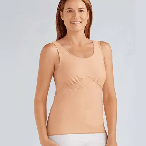 Amoena Michelle Post Surgery Camisole with Drain Management Nude