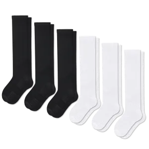 Basics Compression Socks Bundle 6-Pack