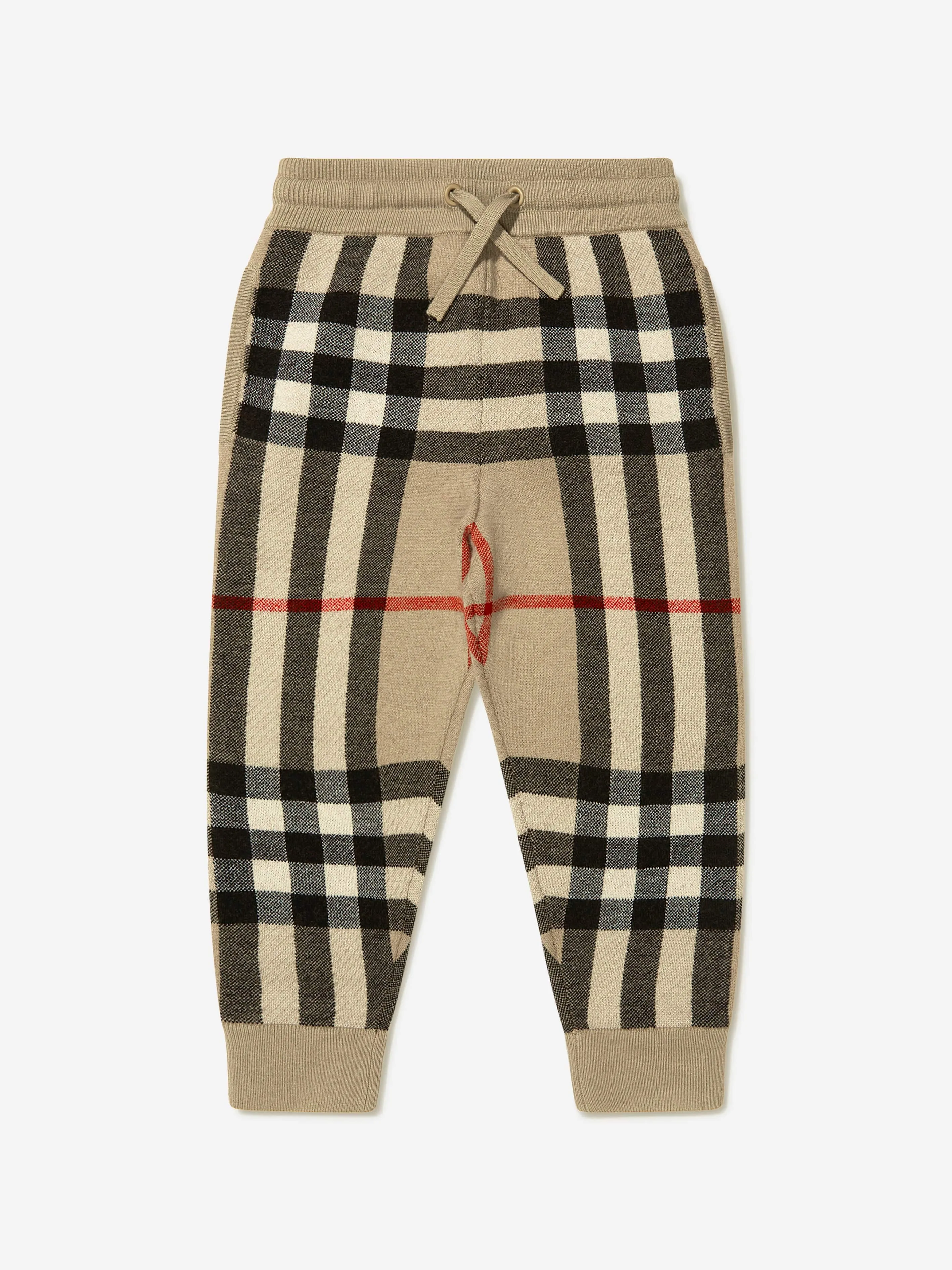 Burberry Boys Wool And Cashmere Gerard Joggers