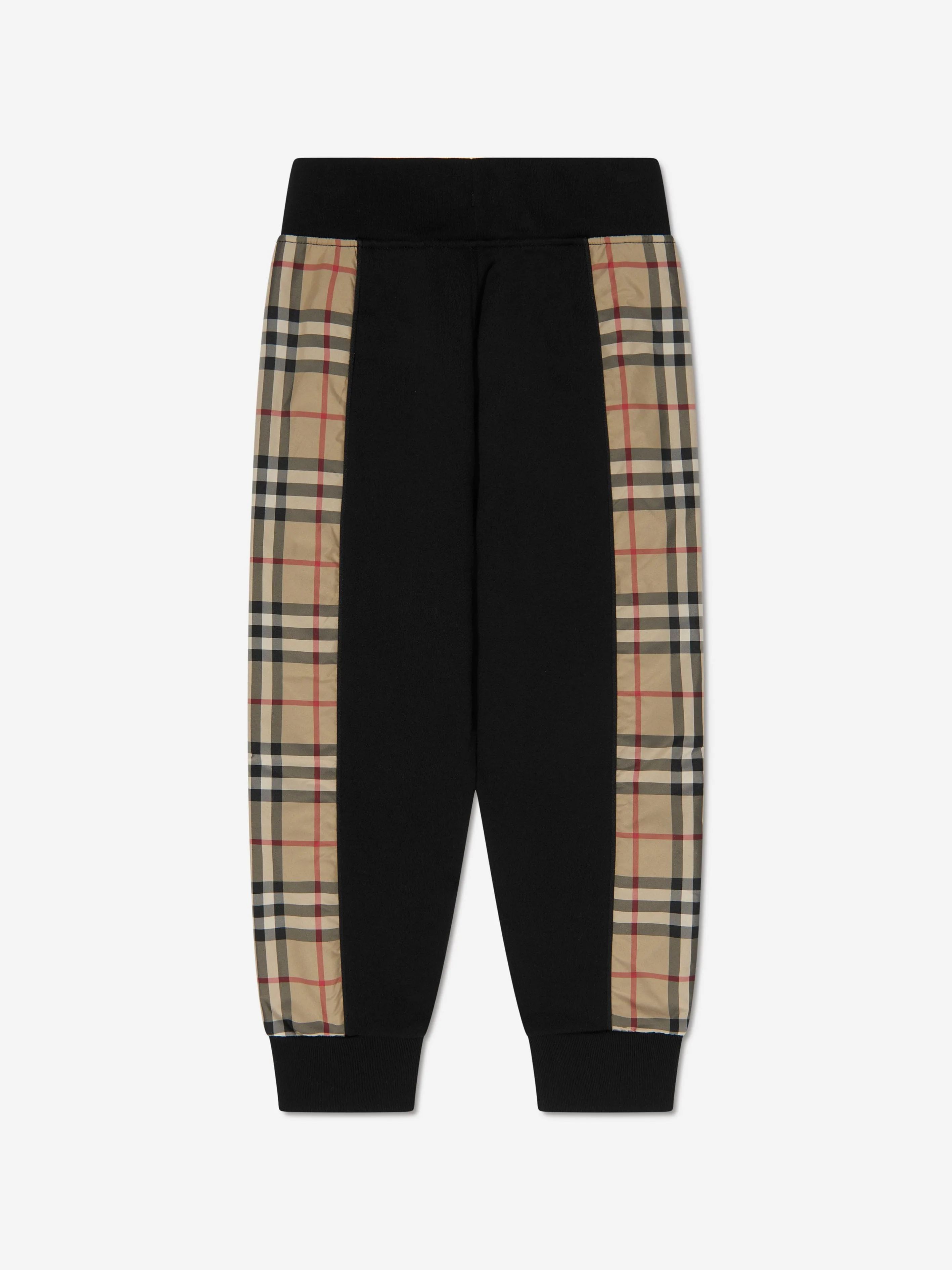 Burberry Kids Nolen Joggers In Black