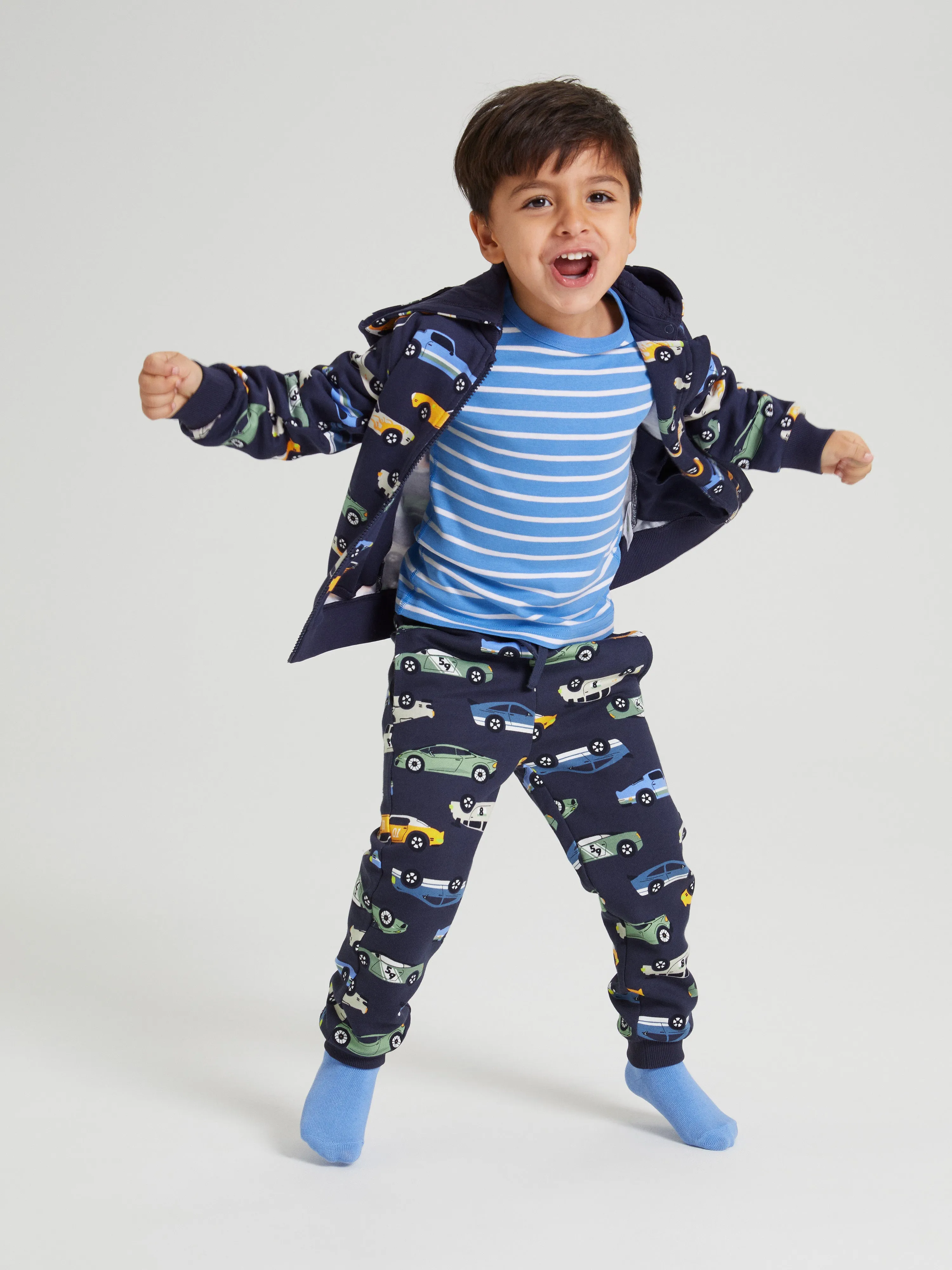 Car Print Kids Joggers