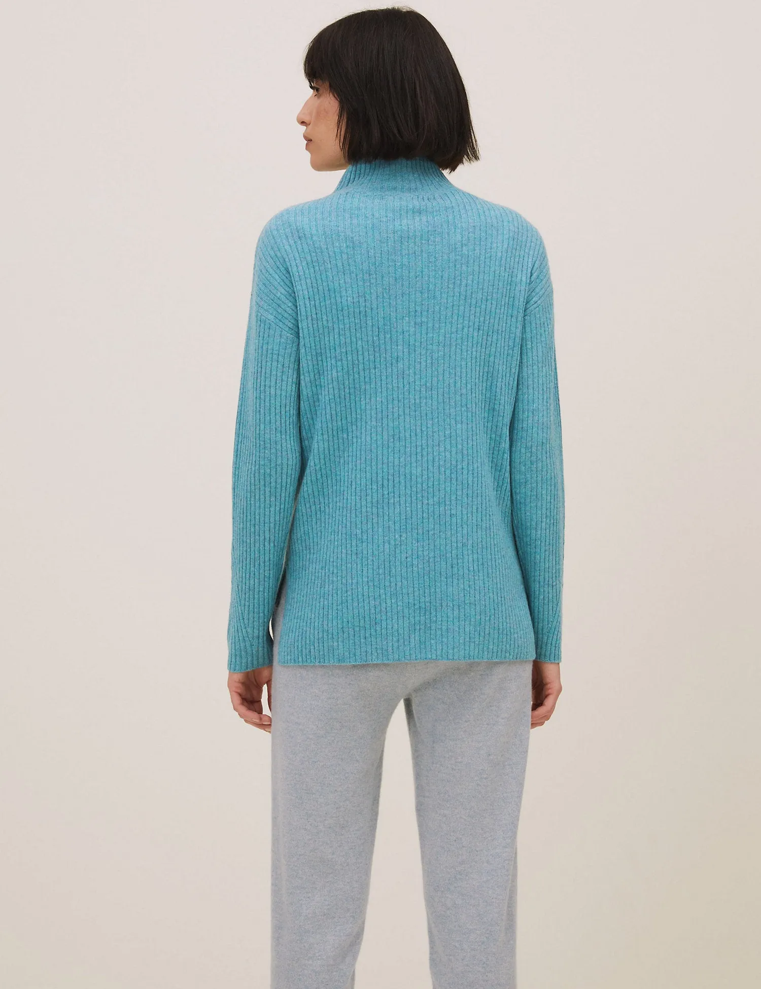 Cashmere Ribbed Jumper