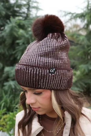 CC Sequin Beanie