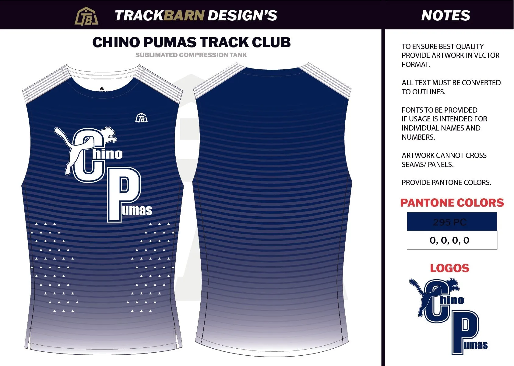 Chino-Pumas- Youth Compression Tank