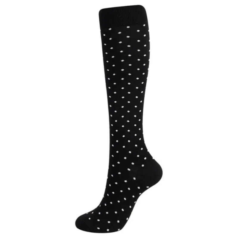 Compression Colorful Funny Patterns Socks For Sports