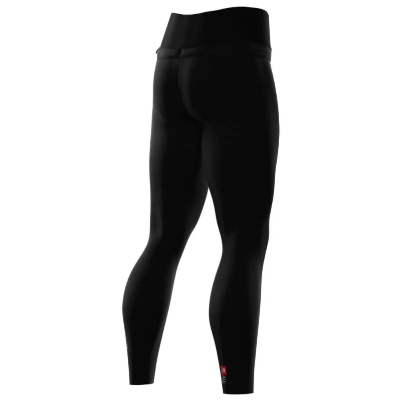 COMPRESSPORT UNISEX TRAIL RUNNING UNDER CONTROL FULL TIGHTS-BLACK (LGTRAIL-99)