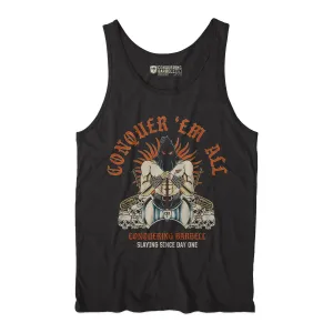 Conquer 'Em All - Black tank top