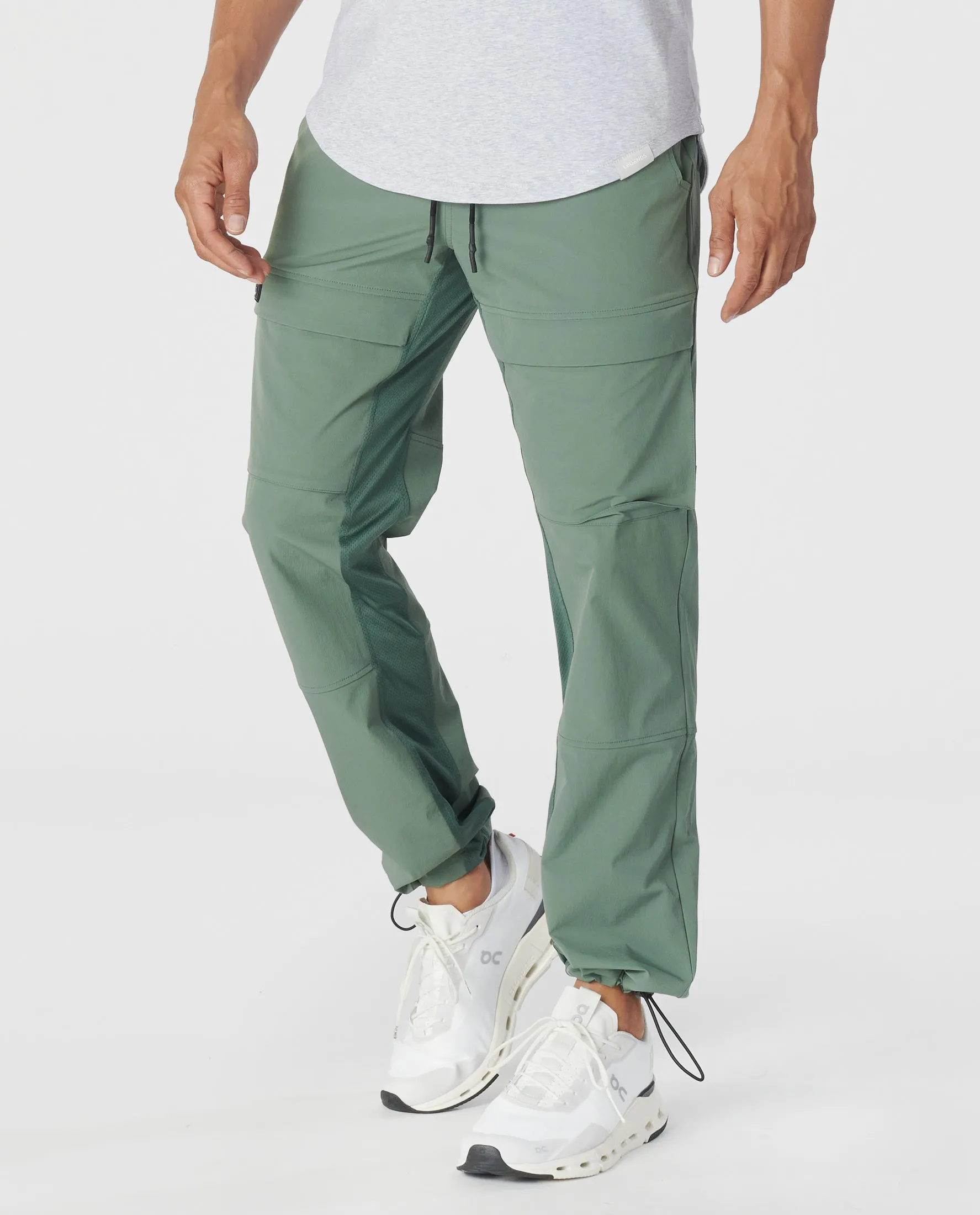 Crosswind Cargo Pant Hunter Green