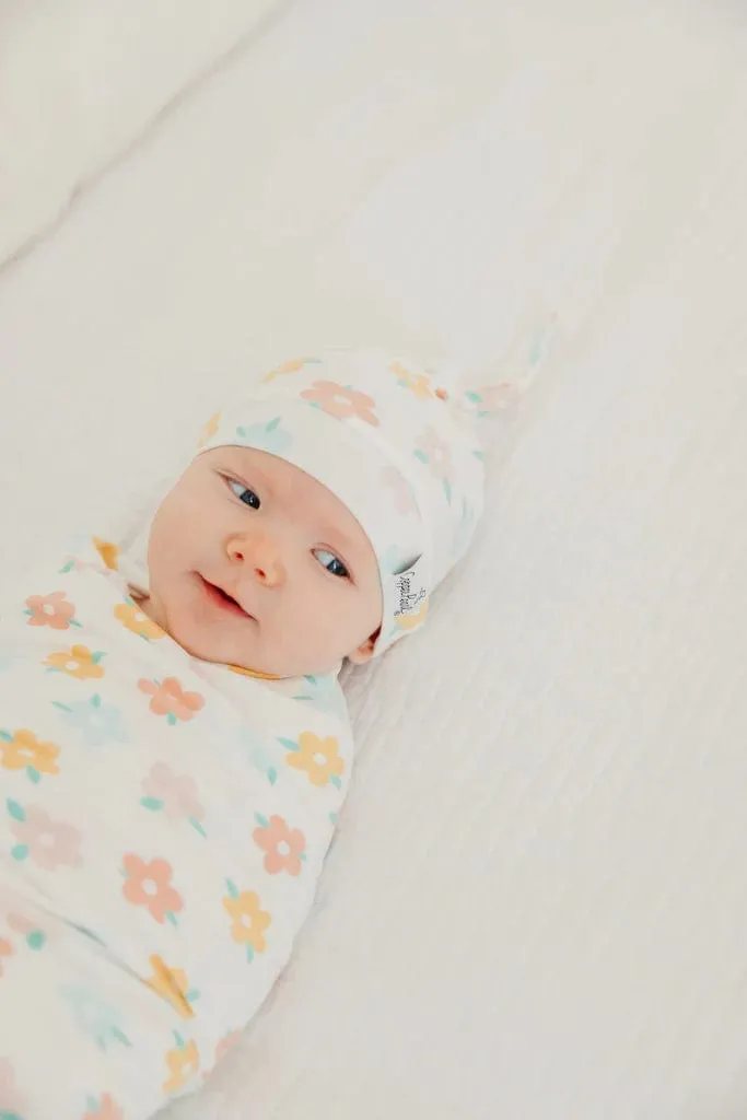 Daisy Top Knot Hat