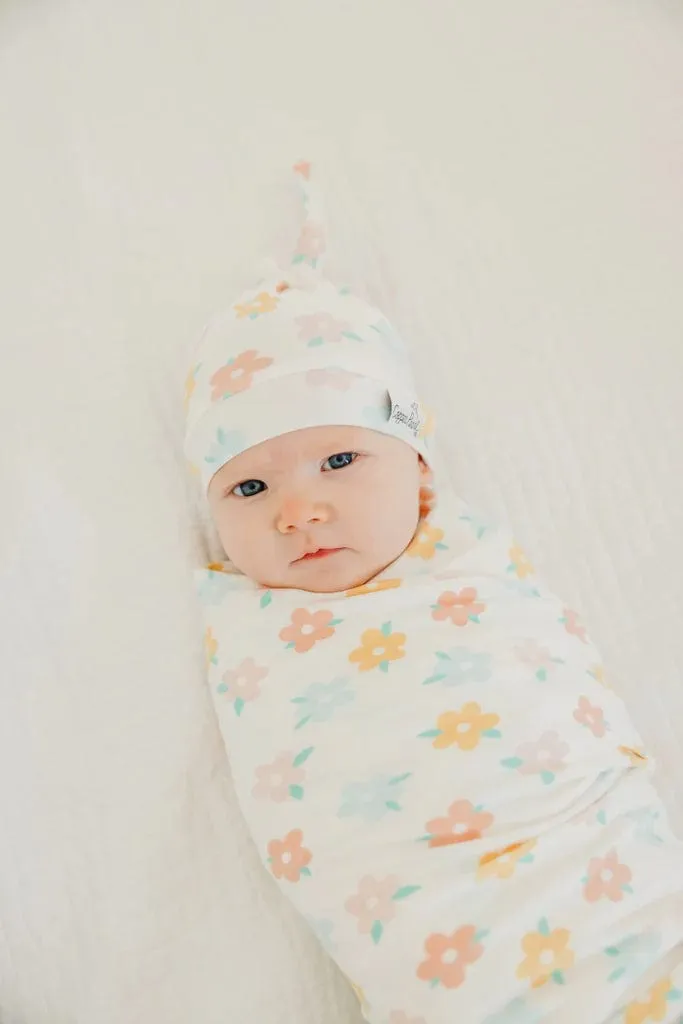 Daisy Top Knot Hat