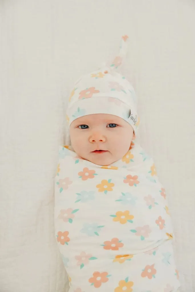 Daisy Top Knot Hat