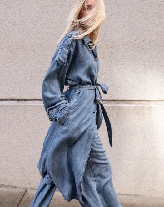 Dane Indigo Coat