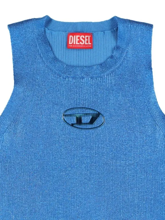 Diesel Kids   Rib cotton tank top 