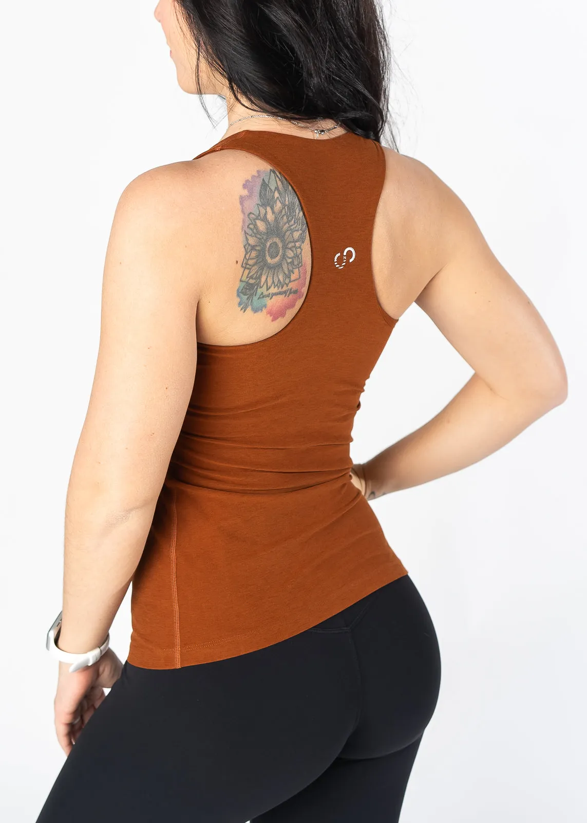 Dream Racerback Tank | Rust