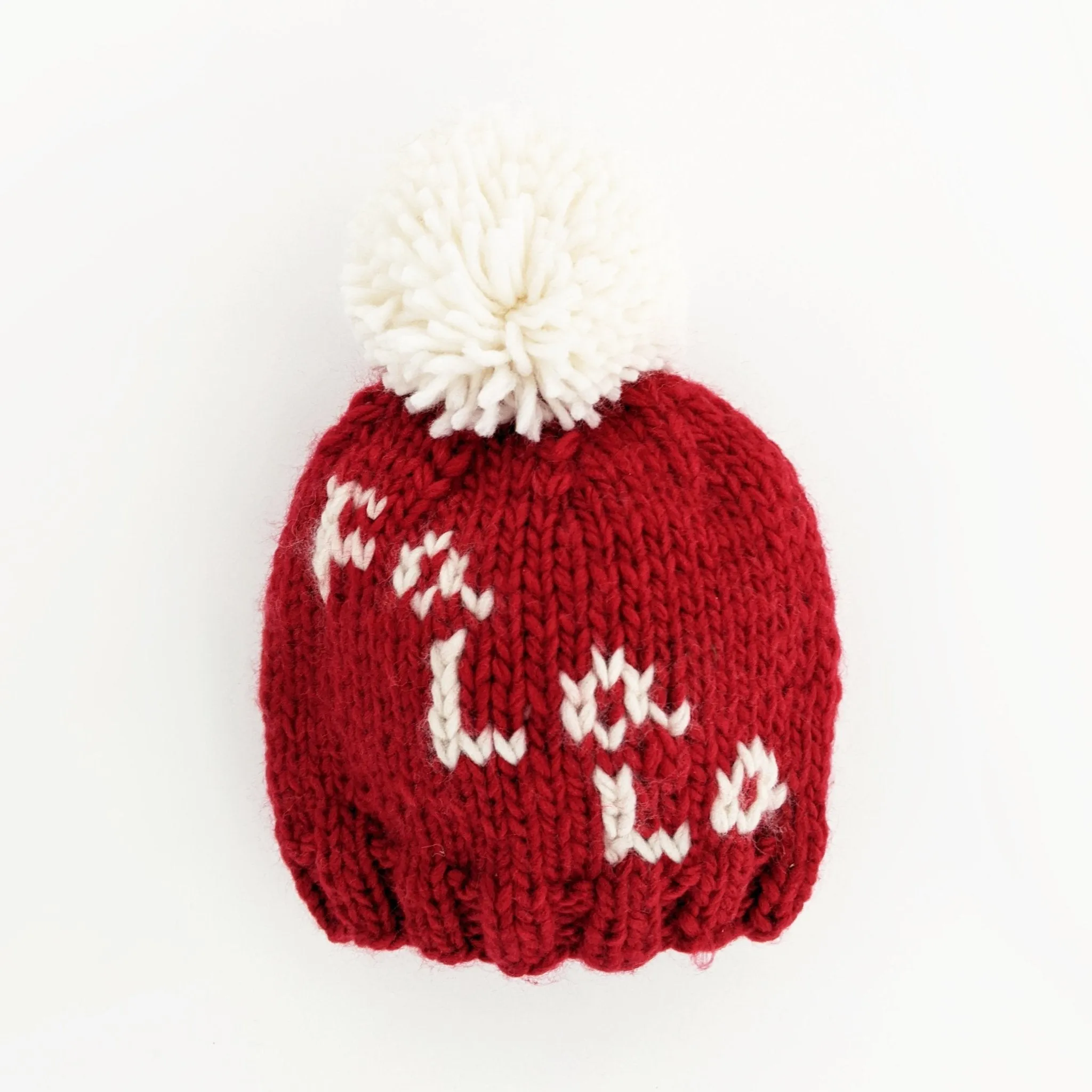 Fa La La Hand Knit Beanie Hat