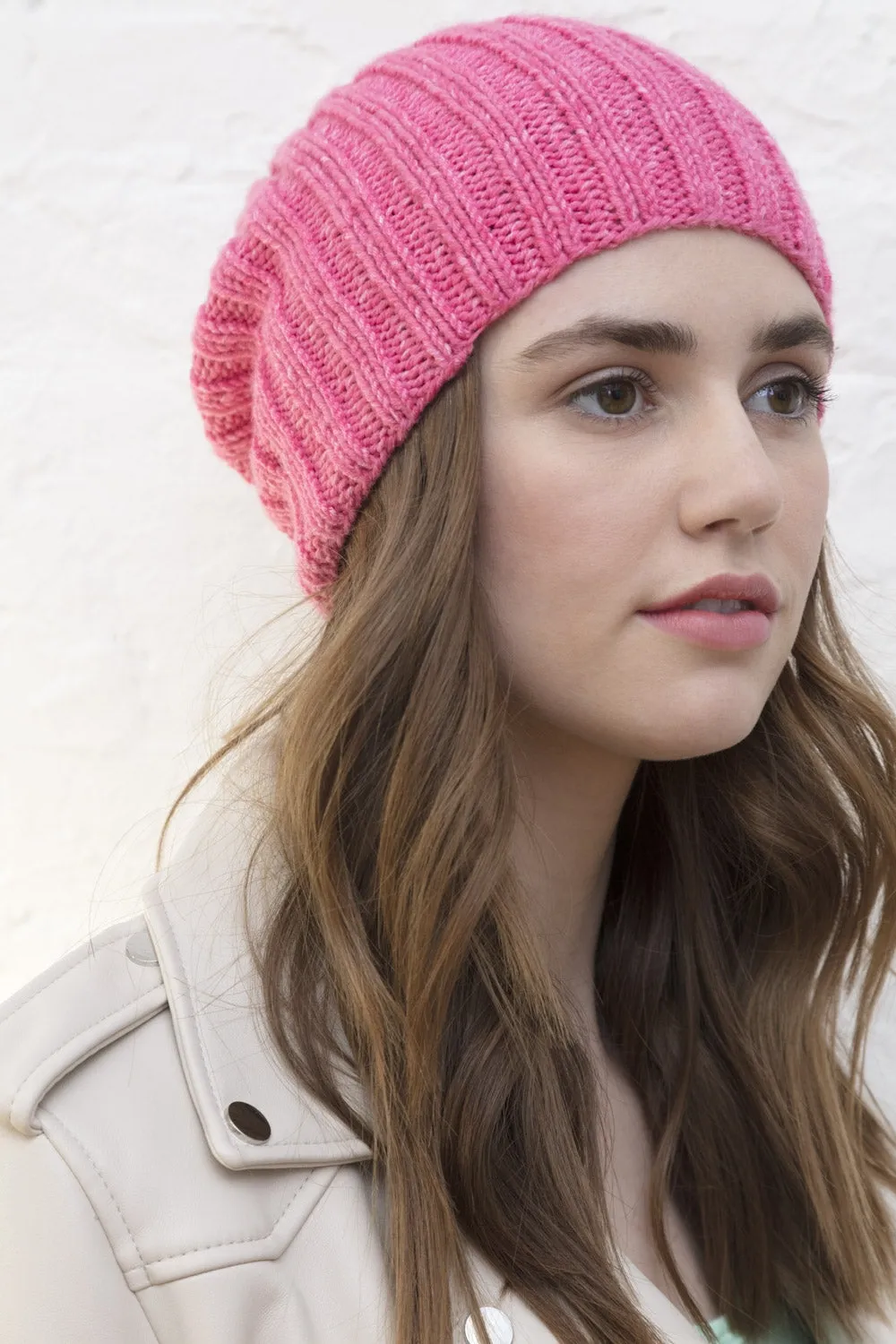 Girls Ribbed Hat (Knit)