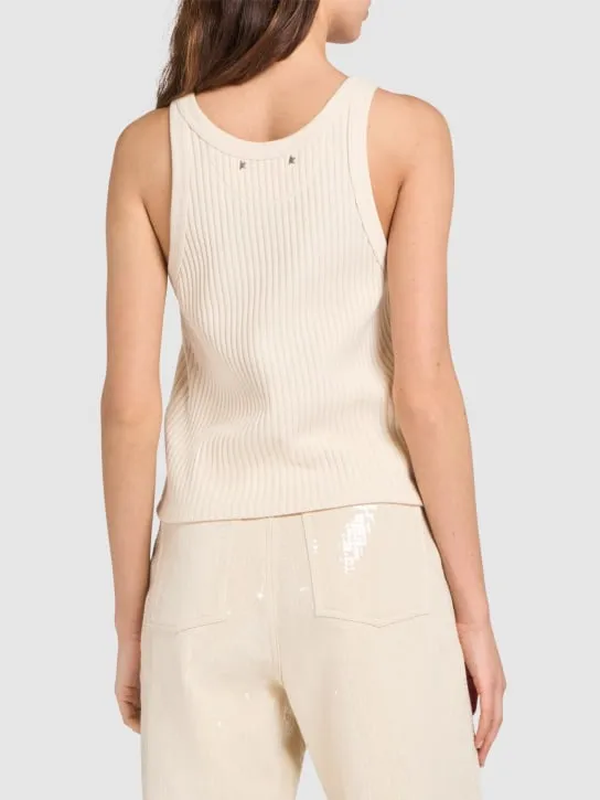 Golden Goose   Journey ribbed tank top 