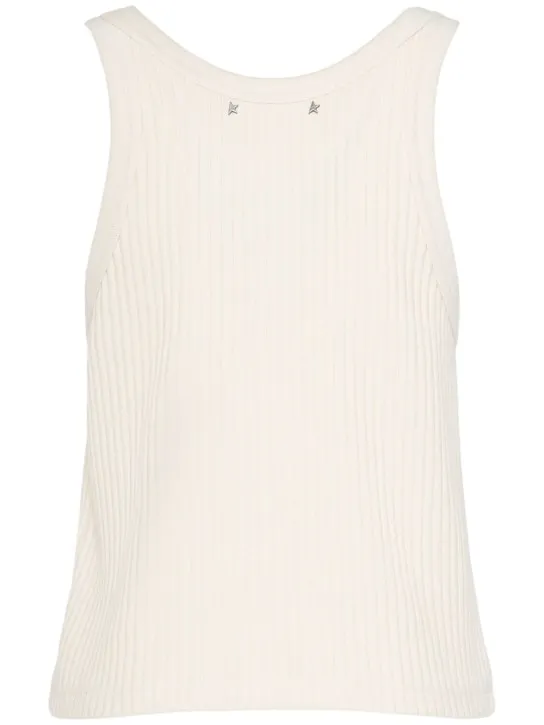 Golden Goose   Journey ribbed tank top 