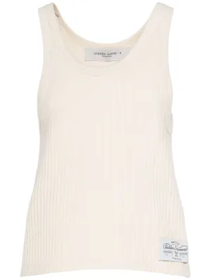 Golden Goose   Journey ribbed tank top 