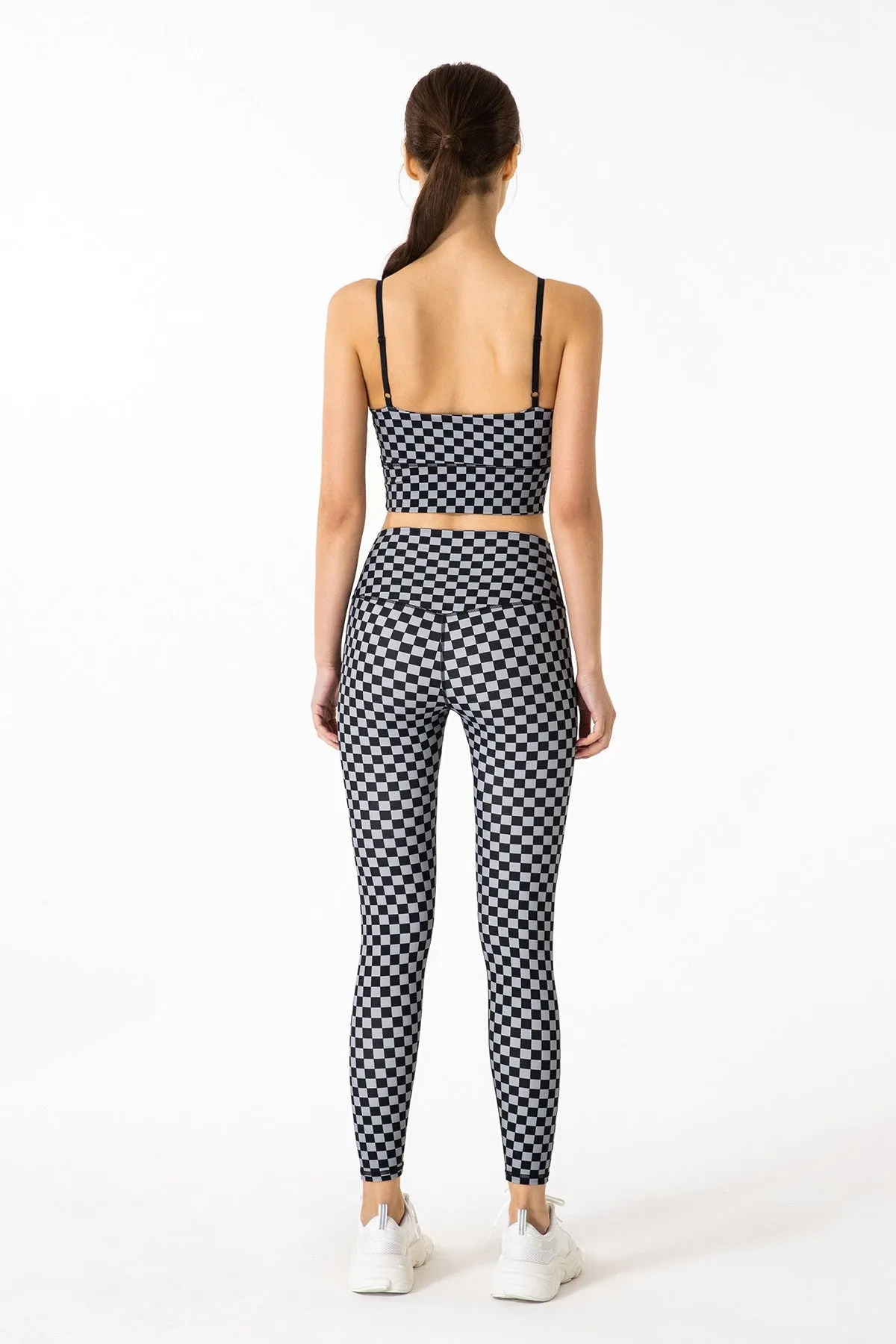 GRID GIRL Cami Bra & Workout Legging Sets