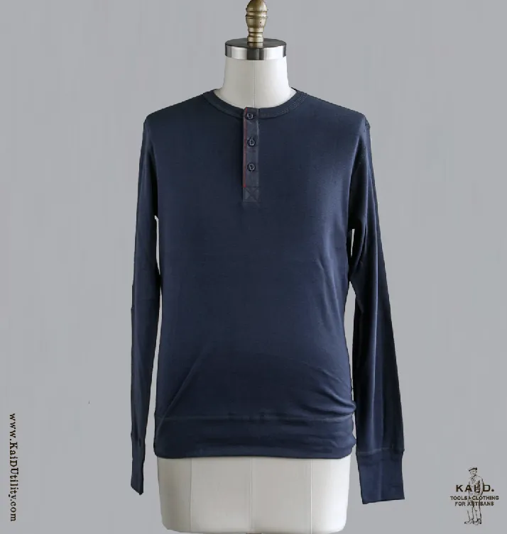 Henley Harri - Navy - S, M, L, XL