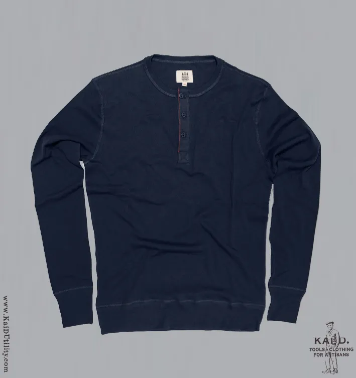 Henley Harri - Navy - S, M, L, XL