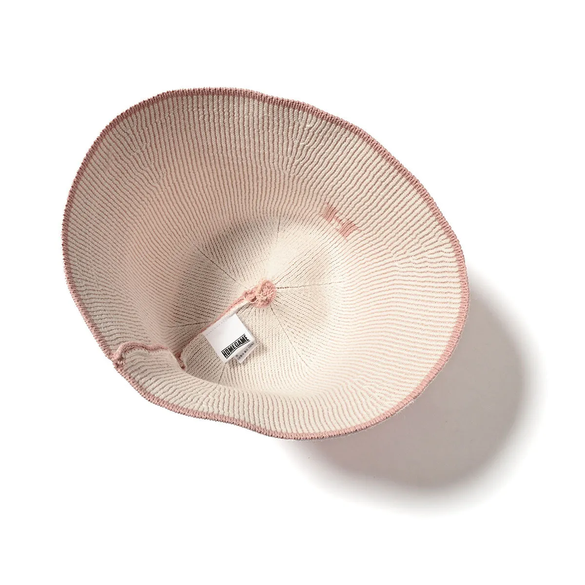 HOMEGAME - H LOGO COTTON KNIT HAT PINK【HG241415】