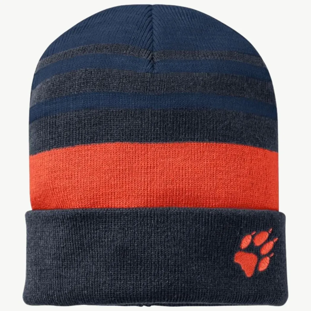 jack wolfskin Stripy Kids Knit Cap