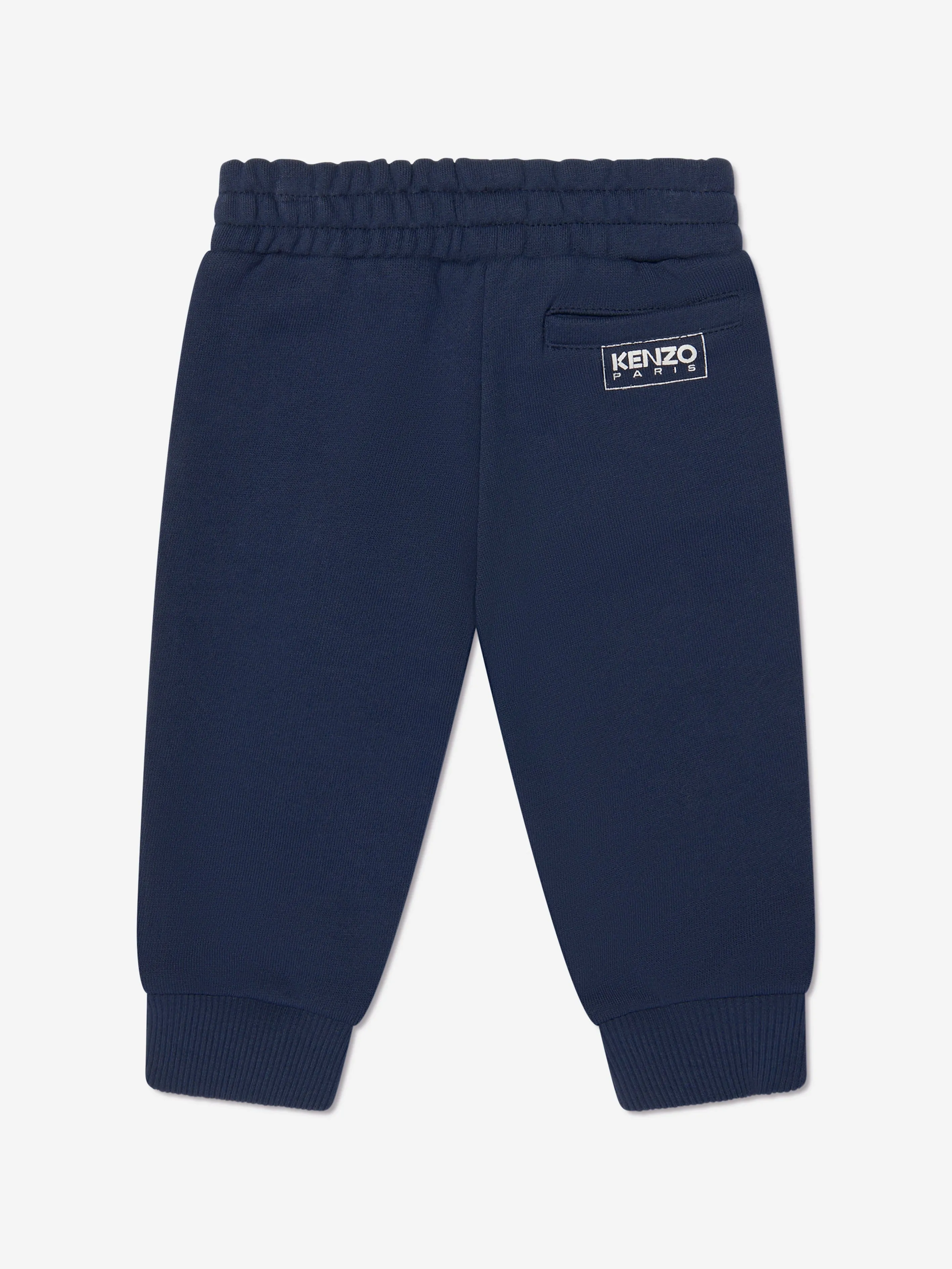 KENZO Baby Boys Logo Joggers in Navy