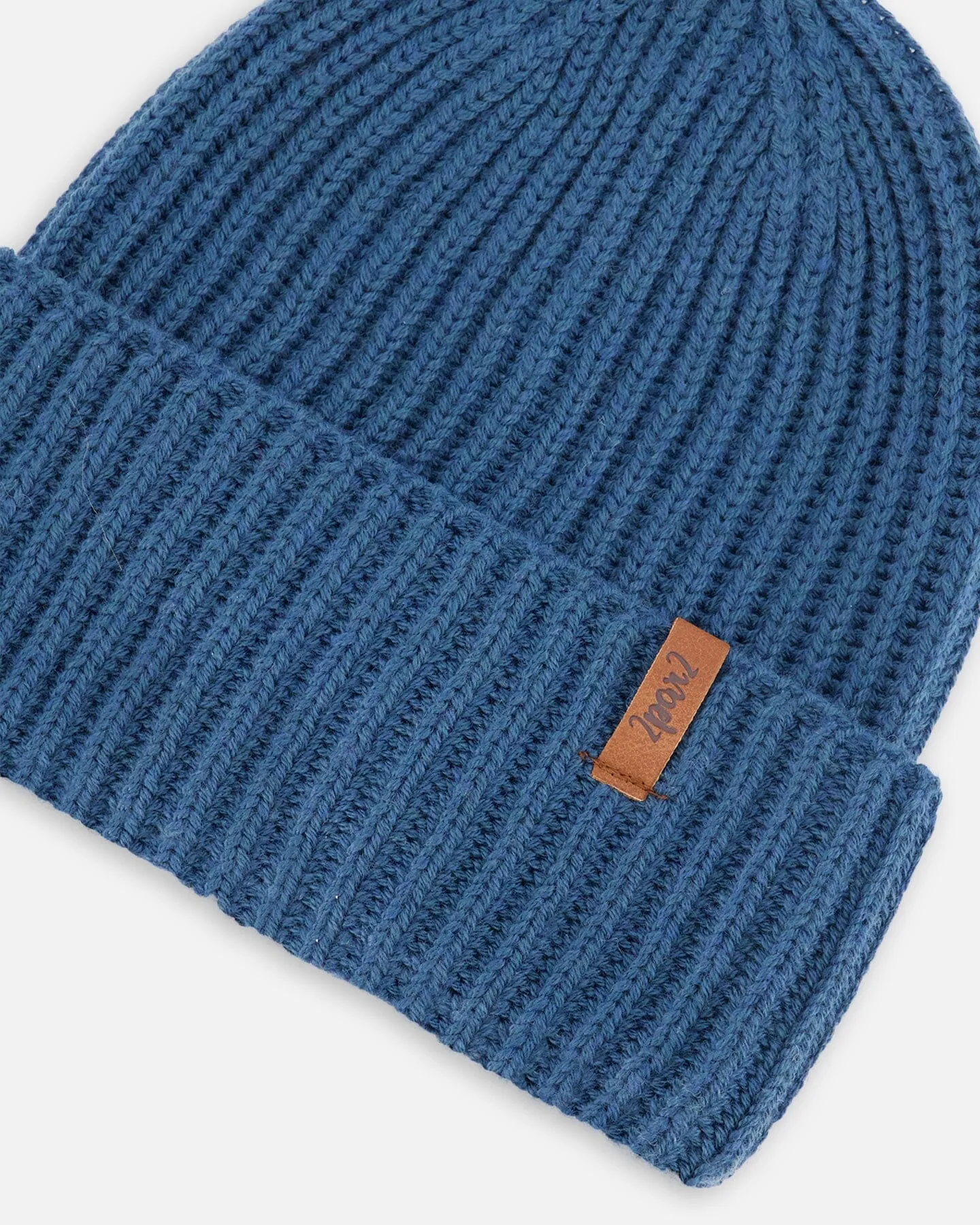 Knit Hat Teal Blue