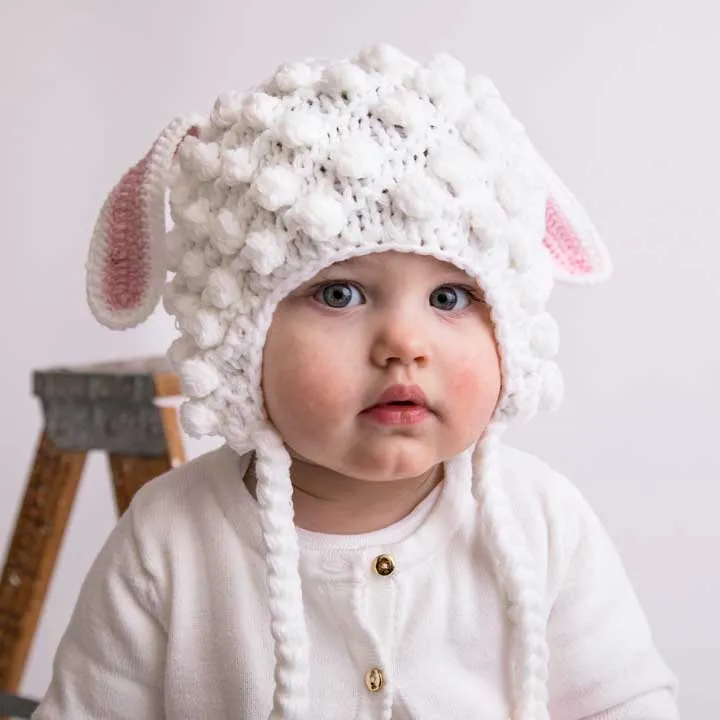 Lambkin Beanie Hat for Babies, Toddlers & Kids